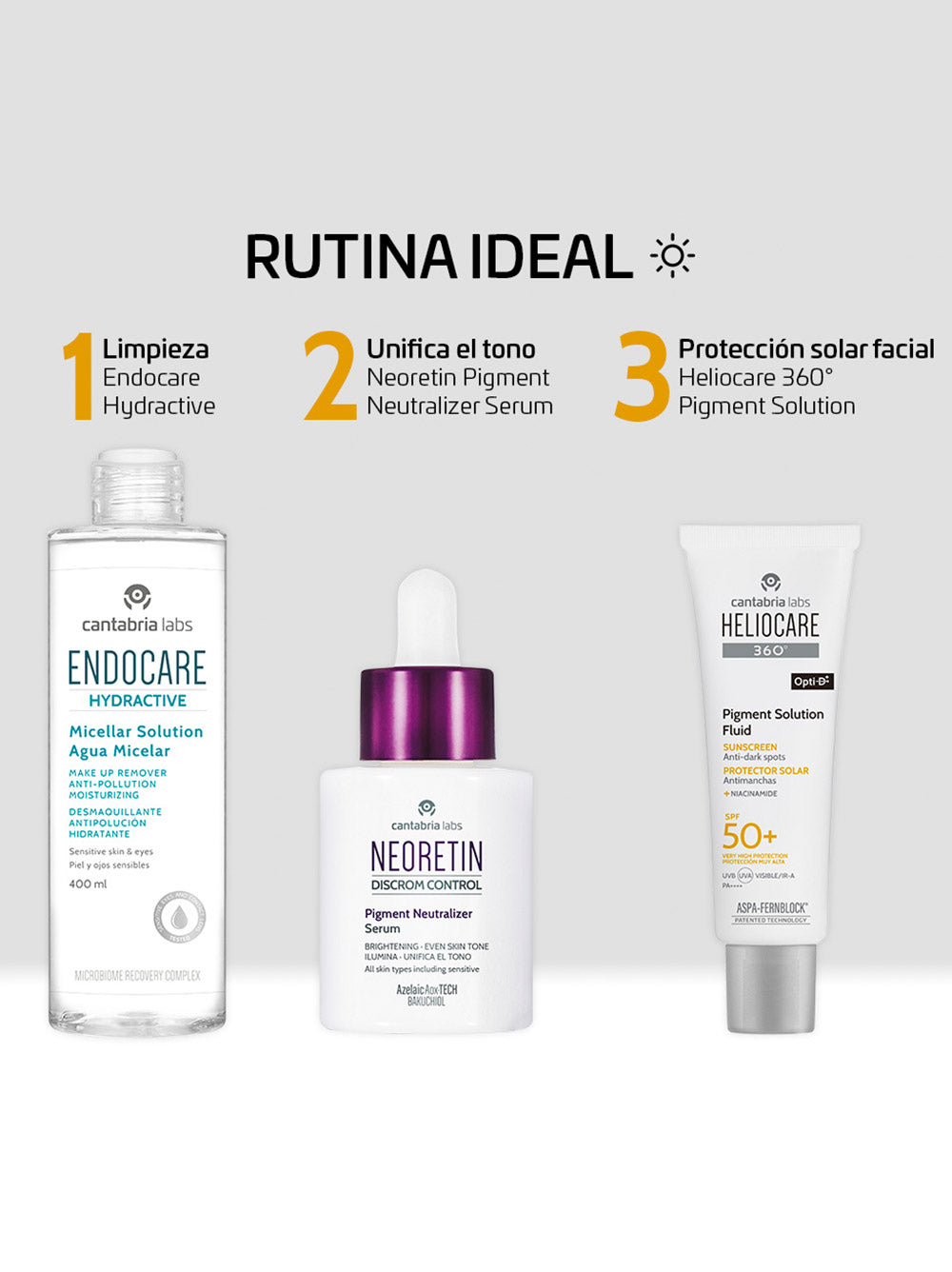 HELIOCARE 360° Solution Pigmentaire Fluide Photoprotecteur 50ml CANTABRIA®