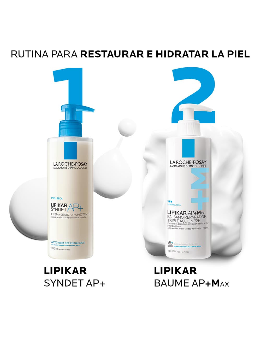 Lipikar Baume AP+M 400ml LA ROCHE POSAY®