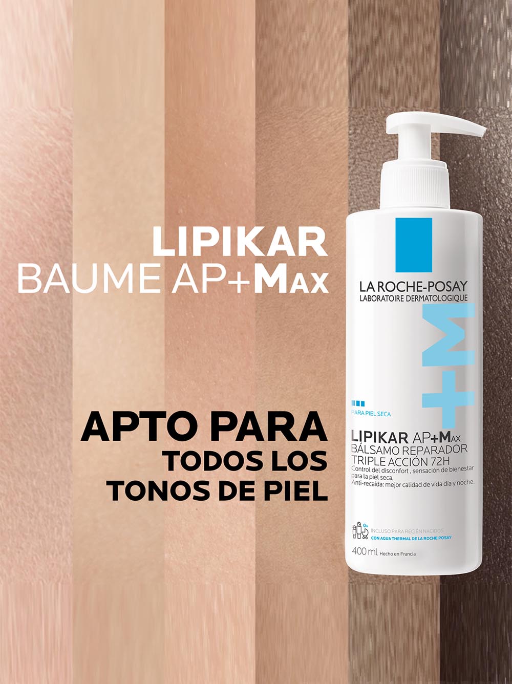 Lipikar Baume AP+M 400ml LA ROCHE POSAY®