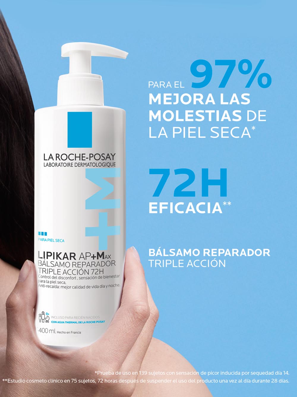 Lipikar Baume AP+M 400ml LA ROCHE POSAY®