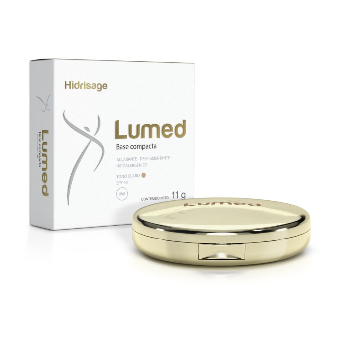 Lumed Base Compacta Tono Claro SPF50 11gr HIDRISAGE®