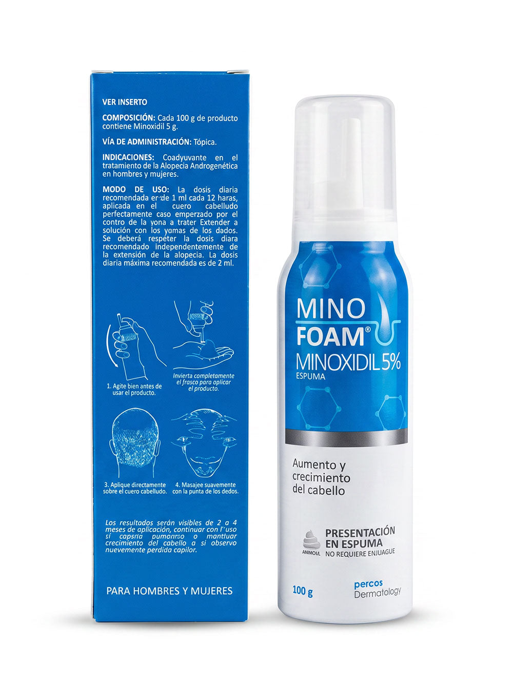 Minofoam Minoxidil 5% Foam DERMATOLOGY®