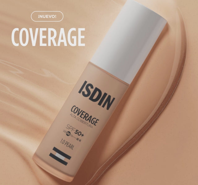 Coverage Base de Maquillaje Tono 1.0 Pearl SPF 50+ x 30g ISDIN