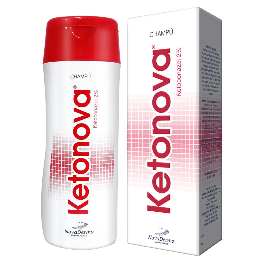 Shampoo Ketonova 2% 220ml NOVADERMA® - LASKIN