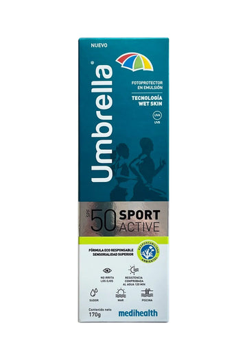 Umbrella Sport Crème Solaire Active 50gr MEDIHEALTH®