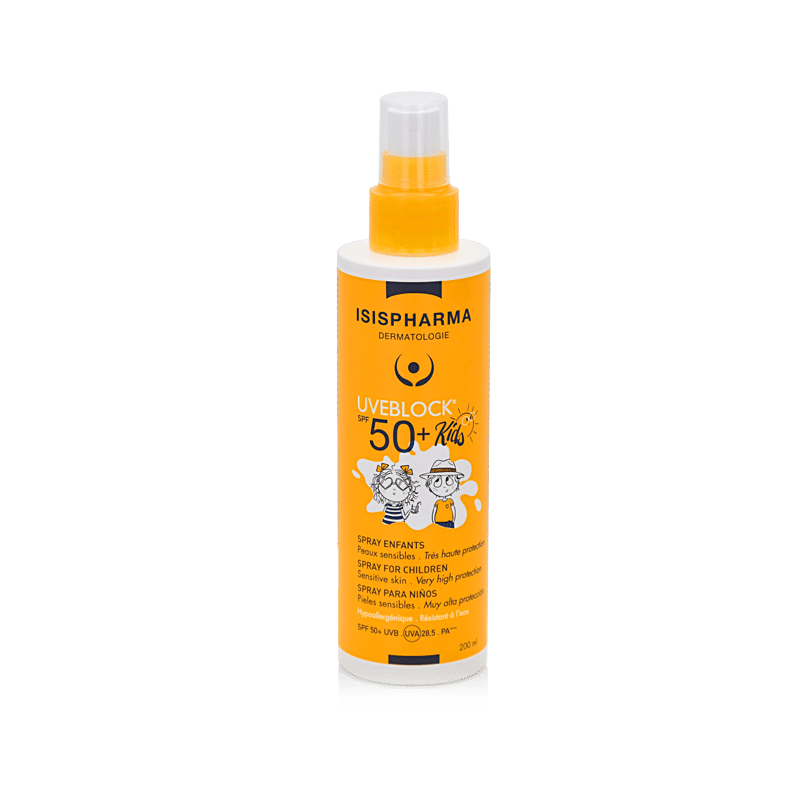 Uveblock SPF50+ Spray Kids Sunscreen ISISPHARMA®