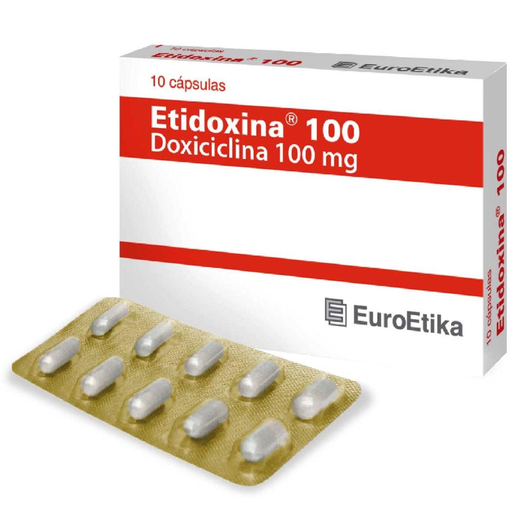 Etidoxina 100mg 10 cápsulas EUROETIKA® - LASKIN