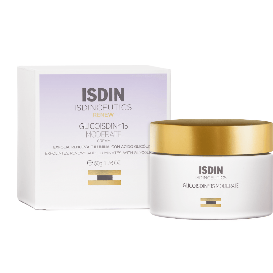 Glicoisdin 15 Moderate Crema Facial Efecto Peeling 50gr ISDIN® - LASKIN