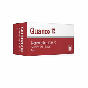 Quanox Ivermectina Gotas 06% 5ml DERMASIEGFRIED® – LASKIN