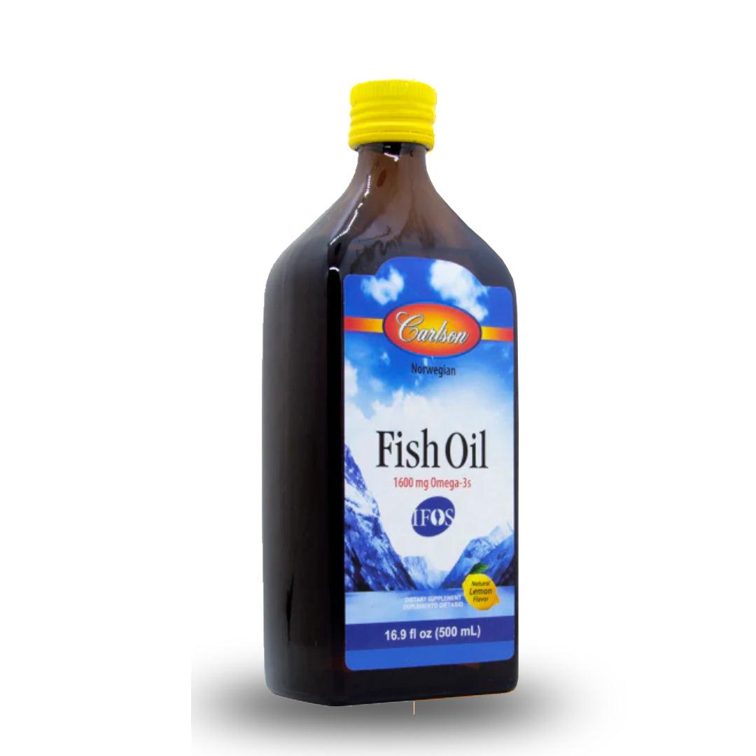 Omega 3 Fish Oil 500ml CARLSON® - LASKIN