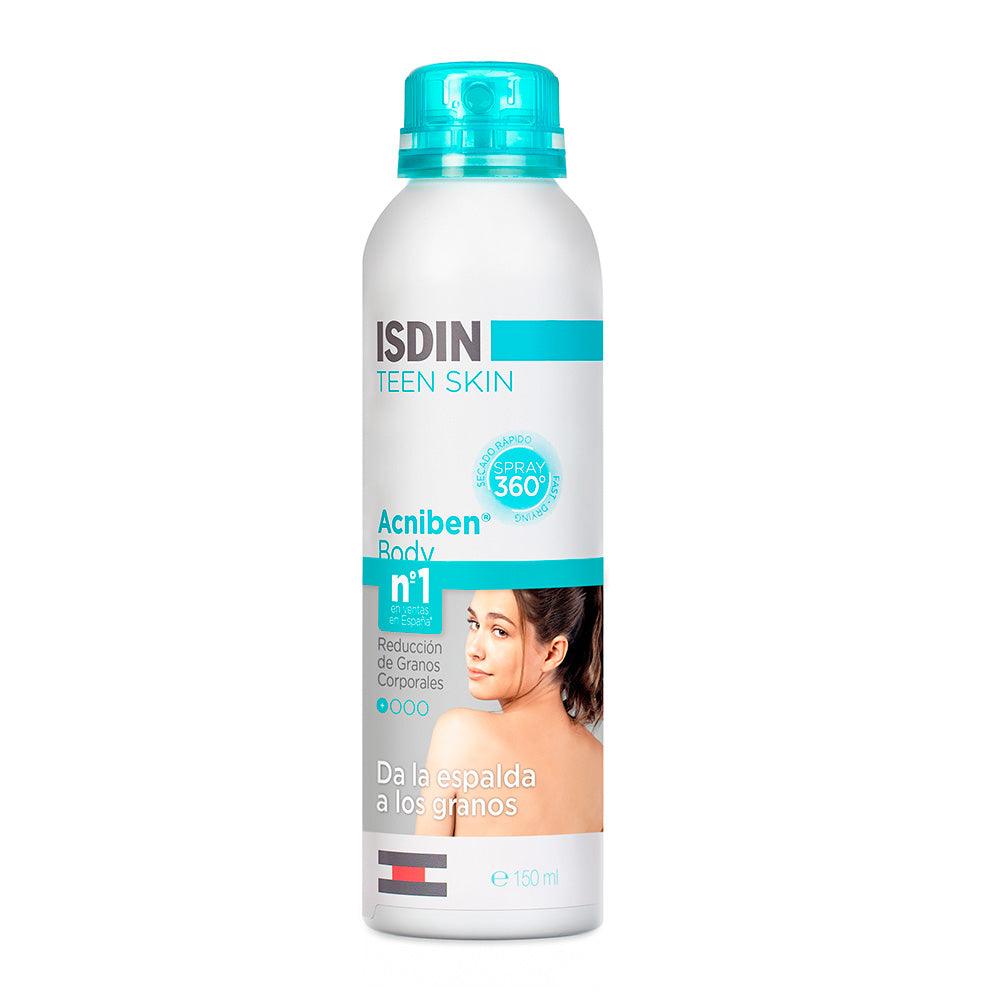 TEEN SKIN ACNIBEN BODY Reducción de Granos Corporales Spray 150ml ISDIN® - LASKIN